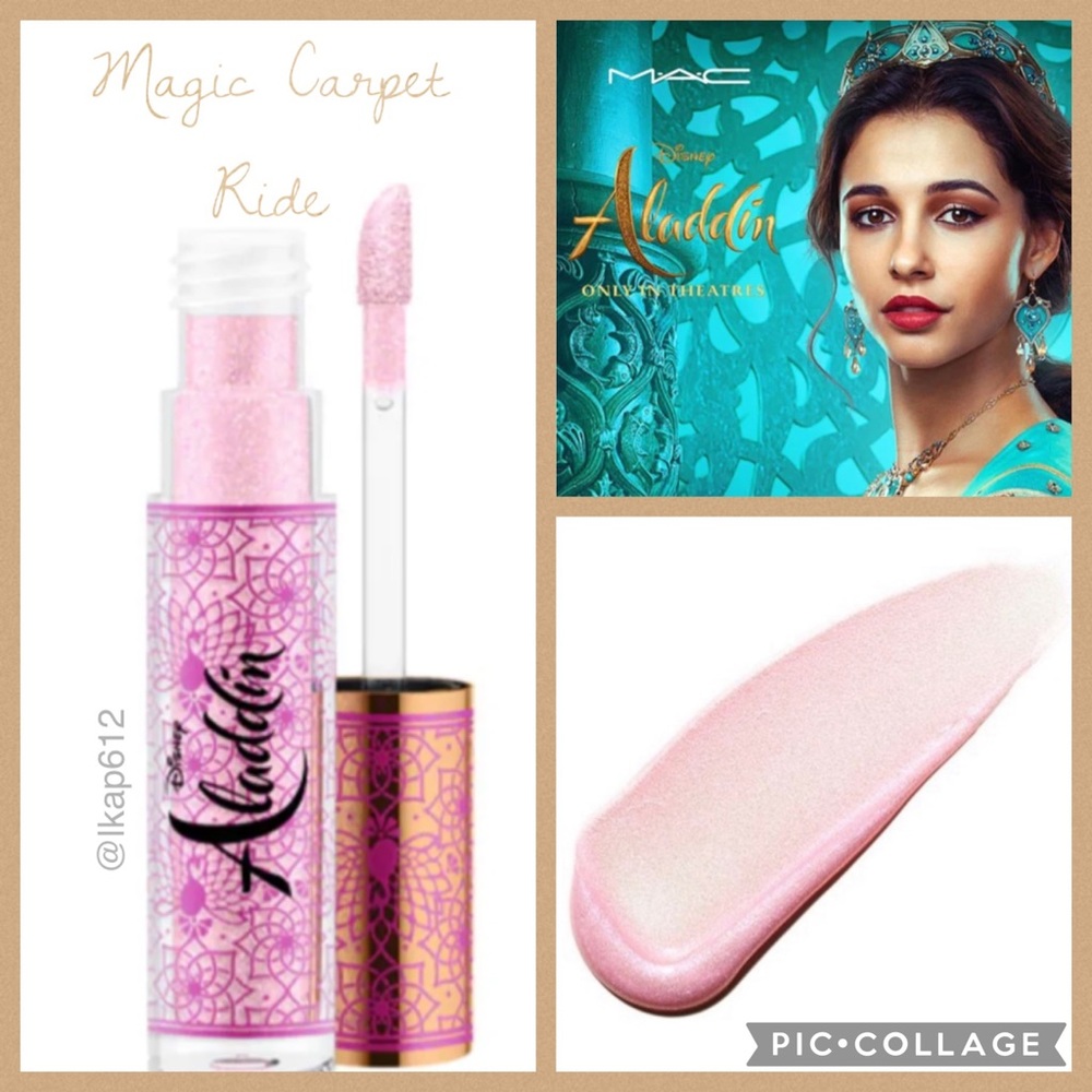 🧞‍♂️LE🧞‍♂️MAC Aladdin Collection Lipglass- Magic Carpet Ride